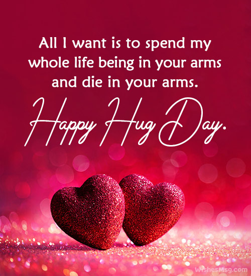 Hug Day Messages