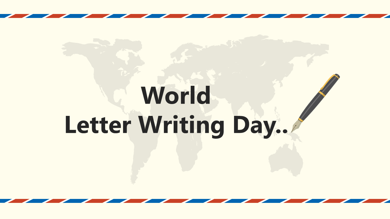 World Letter Writing Day - OnlyMessages