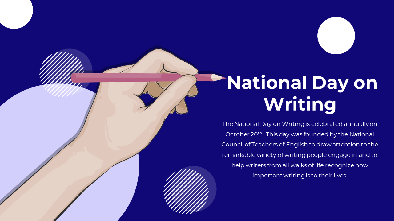 National Writing Day - OnlyMessages