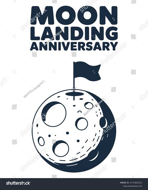 Moon Landing Anniversary -OnlyMessages